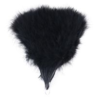 【cw】 Marabou Feather Folding Court Hand Wedding Decoration Feathers Crafts Plumas !