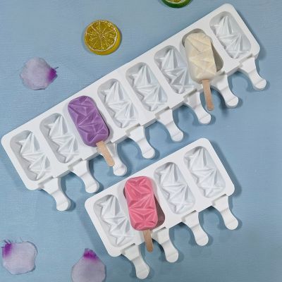 hot【cw】 Silicone Mold Pop Maker Freezer Fruit Juice Popsicle Mould Tray Baking Homemade