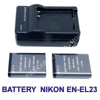 EN-EL23  ENEL23 แบตเตอรี่  แท่นชาร์จ  แบตเตอรี่พร้อมแท่นชาร์จสำหรับกล้องนิคอน Battery  Charger  Battery and Charger For Nikon Coolpix P600,P610,B700,P900,S810c BY PRAKARDSAKDA SHOP