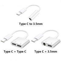 Type-C Adapter USB C to 3.5 mm Jack Audio Charger Splitter Typec Converter For Samsung S22 S21 S20 Note20 Ultra S10 Note10 Plus