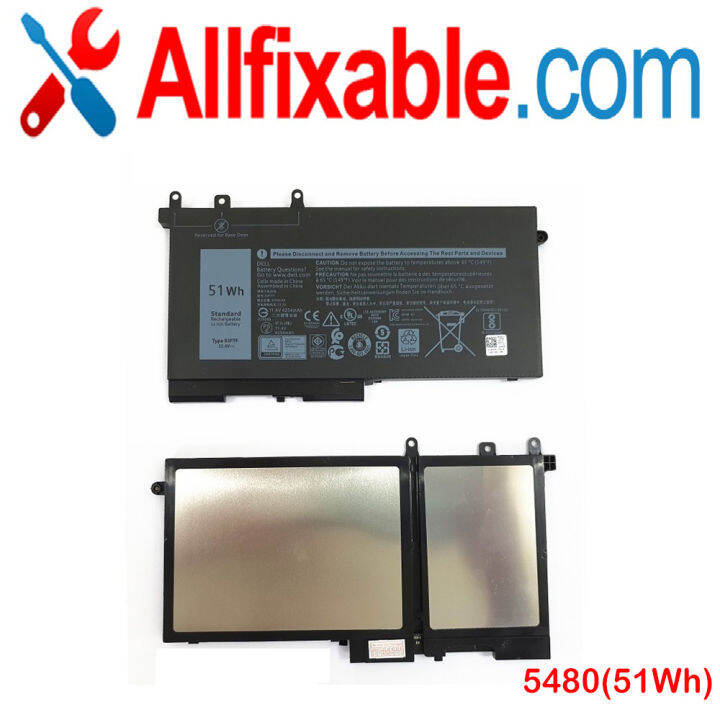 Dell Latitude 5490 5491 5495 5480 Series 93FTF 3 Cells Notebook / Laptop Compatible Battery | Lazada Dell Latitude 5490 5491 5495 5480 Series 93FTF 3 Cells Notebook / Laptop Compatible Battery | Lazada