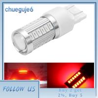 CHUEGUJE6สัญญาณเลี้ยว W21 T20 33SMD/5W 7443หลอดไฟ LED ไฟถอยหลังรถสำรอง