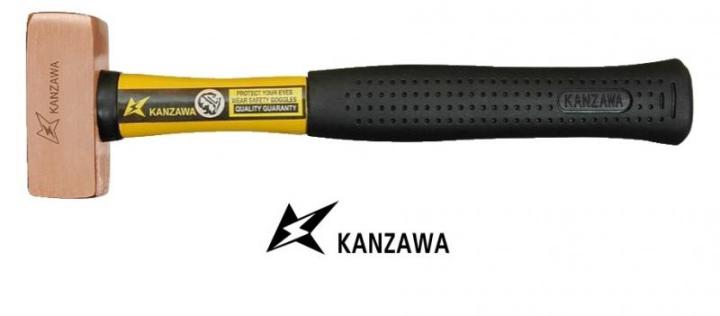 kanzawa-ค้อนหัวทองแดง-ด้ามไฟเบอร์-ของแท้-มี5ขนาด-เลือกขนาดตอนกดสั่งซื้อค่ะ-สินค้าพร้อมส่ง