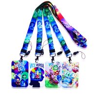 Disney Tempat Kartu ID Dalam Keluar Lanyard Wanita Bisnis Leher Tali Tempat Kartu Kredit Anak Perempuan Tempat Lencana Klip Ditarik