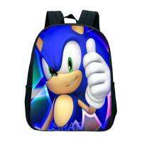 ขายร้อน SONIC RACING กระเป๋าเป้สะพายหลังเด็ก Schoolbags รูปแบบการพิมพ์เด็กกระเป๋าเป้สะพายหลังโรงเรียนอนุบาลโรงเรียน Anime อุปกรณ์