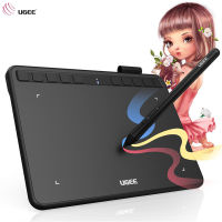 UGEE S640 Drawing Tablet 6.3x4 inches Digital Pen Tablets with Battery-free Stylus 10 Shortcuts Support Android Windows Mac OSU