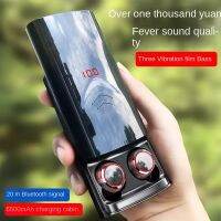 Tws-t9 ชุดหูฟัง Bluetooth ความจุสูงเพลงไร้สายในหูส่วนตัวโดยตรง