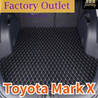 [Ready stock] For Toyota Mark X BOOT CAR PU LEATHER BOOT TRAY CARGO MAT TRUNK CAR KAR BONET