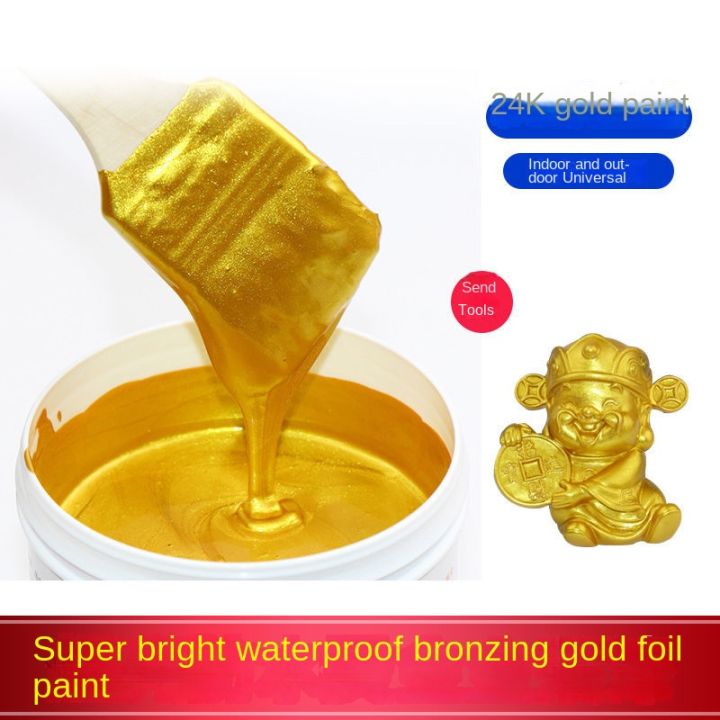 1000g Super Bright Bronzing Lacquer Glitter Gold Lacquer Gold Foil ...