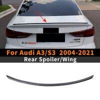 สปอยเลอร์ด้านหลังสกรูปิดขอบกระโปรงหลังรถอุปกรณ์เสริมสำหรับ A3 Audi S3 2004-2021 8PA 8VA 8VS 8V7 2010 2012 2013 2014 2015 2016ปรับแต่ง2018