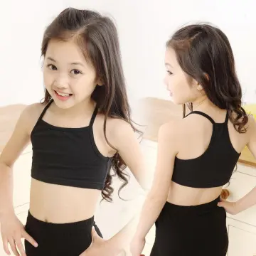 Girls Training Bra Teenage Kids Cotton Underwear Tops Clothing