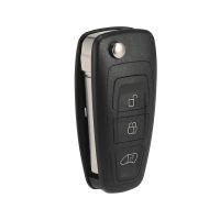 [HOT CPPPPZLQHEN 561] X Autohaux 3ปุ่มกุญแจรถ Fob Key Case Shell รีโมทคอนโทรลสำหรับ Ford Transit Transit Custom Transit