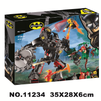 Lego building block superhero Batman mecha vs. Poison Vine female 76117 Boys assembly toys 11234