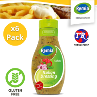 Remia Italian dressing 500 ml น้ำสลัดอิตาเลี่ยน 500มล. แพ็ค 6 ขวด