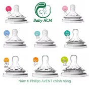 Núm Ti Thay Bình Sữa Avent Natural Số 0 5