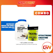 Combo Cải Thiện C ơ Bắp, Tăng Cơ Nhanh Combo Vitaxtrong Creatine 300gram +