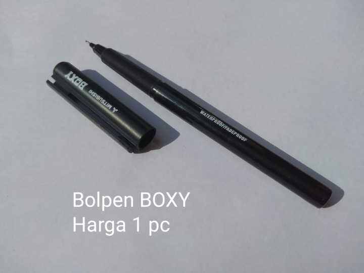 MITSUBISHI Bolpen BOXY-001P Hitam (1 Pc) | Lazada Indonesia