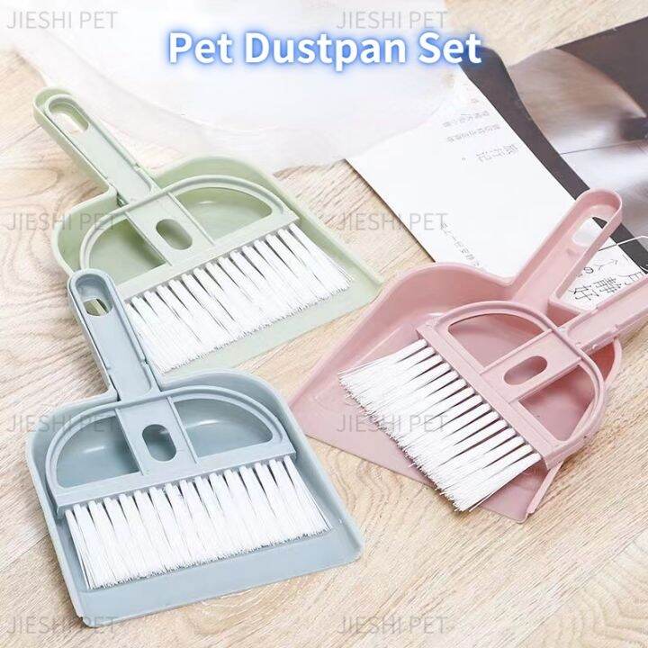 【Ready Stock】 [Ready Stock]Convenient Pet Dustpan Broom Set Cat and Dog