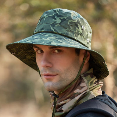 Adjustable Bucket Cap Sun Hat Ultraviolet-proof Outdoor Hat Fishermans Hat Suitable For Both Men And Women