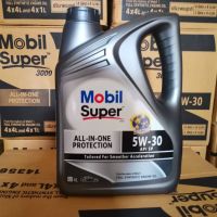 น้ำมันเครื่องเบนซิน Mobil Super 3000 5W-30 ขนาด 4 ลิตร