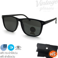 Sunglasses Wayfarer แว่นตา เลนส์กระจกแท้ กันUVA-UVB รุ่น WFQ 8008