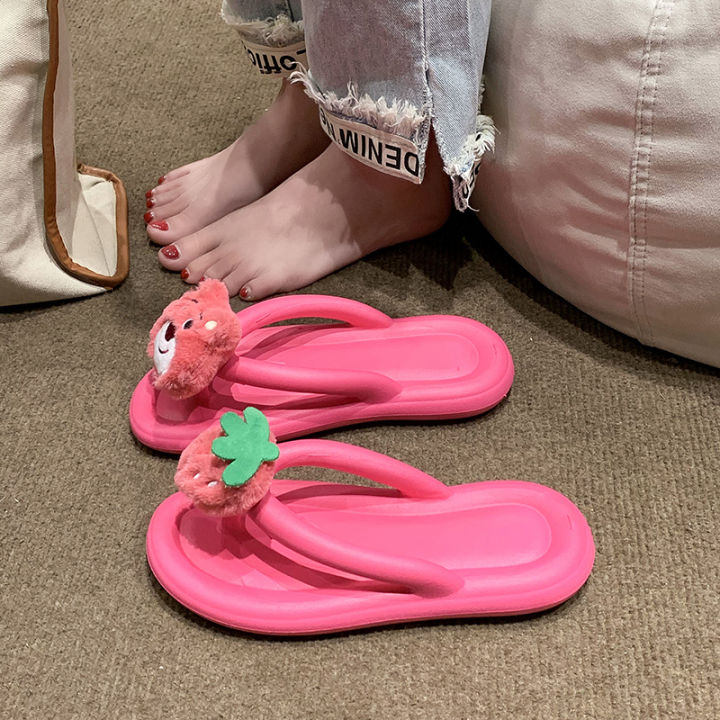 wcan-รองเท้าแตะสำหรับผู้หญิง-ทนกว่าในช่วงฤดูร้อน2023รองเท้าชายหาดรีสอร์ทใส่ในบ้านกันลื่น