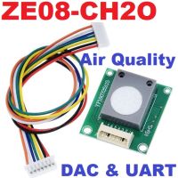 ZE08-CH2O Formaldehyde Sensor (Air Quality) alcohol carbon monoxide DAC output &amp; UART &amp; PWM output measurement has been calibrated