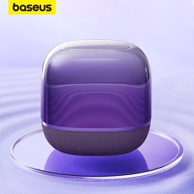 Baseus Aequr ลำโพงบลูทูธ V2 ° 360เสียงเวทีลำโพงไร้สายเบสทรงพลังโหมด3EQ TWS Bluetooth 5.0ลำโพง J116