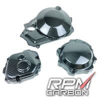 Kawasaki ZX-10R 2011+ ครอบเครือง คาร์บอนไฟเบอร์ Carbon Fiber Engine Cover Set