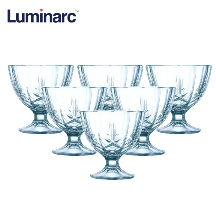 Luminarc 6pc Maldives Ice Cream Sundae Dessert Bowl Lazada PH