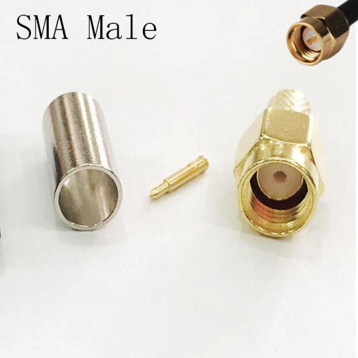 10pcs-sma-male-female-rp-sma-female-rp-sma-male-coaxial-crimp-cable-for-rg58-lmr195-rg142-rg400-cable-connector
