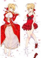 【❉HOT SALE❉】 wengouhe เคสมือถืออะนิเมะ Fate Extra เนโรคลอเดียส Caesar Augustus Germonicus Sex Girl Waifu กอดร่างกายปลอกหมอน Dakimakura