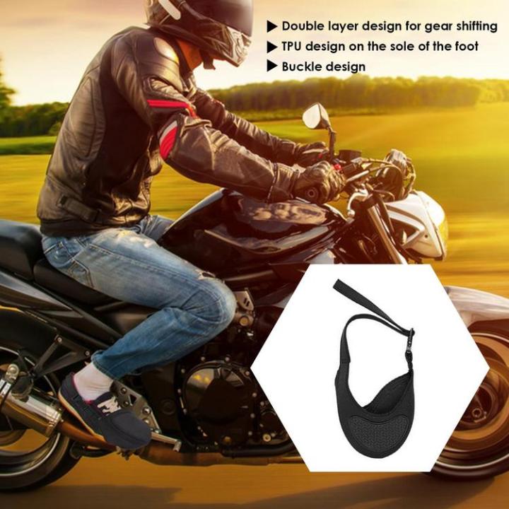 motorcycle-shifter-shoe-protector-anti-slip-protective-riding-warm-shoe-cover-tear-resistant-motorcycle-shifter-cover-shift-boot-protector-gear-shift-cover-practical