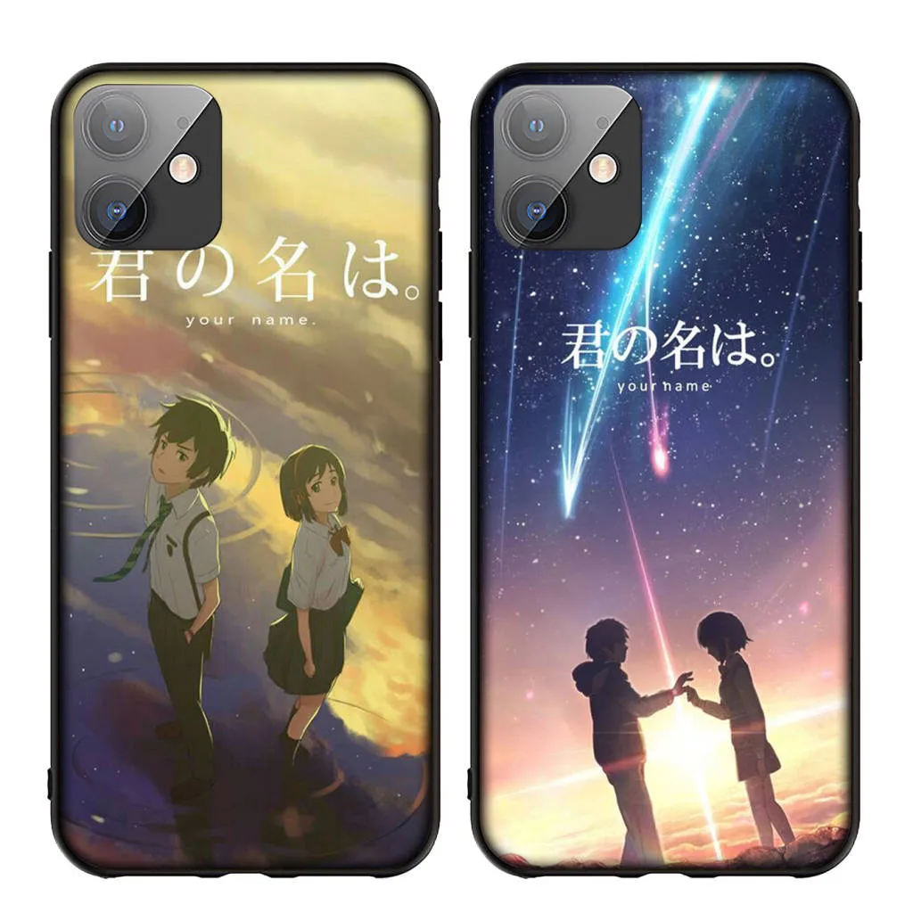 Mềm mại Che CB80 Your Name Movie Anime Girl Silicone Ốp lưng cho iPhone 13  12