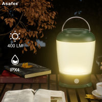 Aasfee LY01 8*LED Camping Light Tent Lamp Portable Lantern USB Rechargeable Bulb For Outdoor Emergency Light For BBQ Hiking Built-in battery