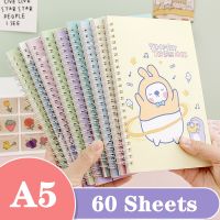 A5 Spiral Notebook 60 Sheets Bunny Daily Weekly Planner Note book Time Organizer School Office Supply Notepad Kawaii Stationery Note Books Pads