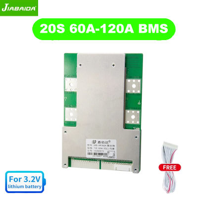 JBD 20S บอร์ด Bms 60V Lifepo4 Batt Balance 60A 80A 100A 120A รถยนต์ไฟฟ้า