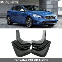 JHTJHNDTGFJHND Mudguar สำหรับ VOLVO V40 Hatchback 2013-2019 2014 2015 2016 2017 2018รถ Mud Flap Mudflaps Splash Guards Mud Flap Mudguards Fender