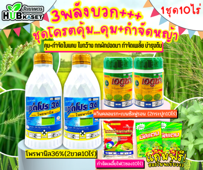 ชุดคุมและกำจัด แซดโปร36+เอดูซ่า+ไทอะมีทอกแซม (1ลิตร*2ขวด+100กรัม*3ซอง) กำจัดใบแคบ ใบกว้างและกก เพลี้ยไฟ แถมฟรีมัสแตง 2ซอง