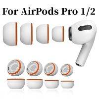 For Apple Air pods Pro Ear Tips Liquid Silicone Ear Plug Buds Soundproof Earphone Earplugs For Apple Airpods Pro 1/2 Generation