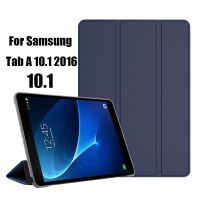 《Voice of The Times》กรณีสำหรับ Samsung Galaxy Tab A 10.1 2016กรณี T580 T585 SM T580 SM T585ฝาครอบ PU หนัง Funda Coque สำหรับ T580 T585