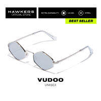 HAWKERS Mirror Silver VUDOO Sunglasses for Men and Women. UV400 Protection. Official Product designed in Spain HVUD20SSM0