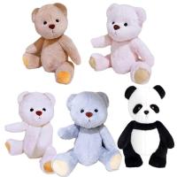 Stuffed Plushie Bear Plushie Gift for Kids Bear Doll and Huggable Pillow Toys for Kids Party Favors Halloween Christmas everybody