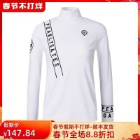 ♙ Exported to South Korea original golf womens stand-up collar elastic bottoming long sleeves comfortable quick-drying thin style