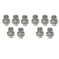 10Pcs Wheel Lug Bolt Stud Nut C2C35294010 for Jaguar S-Type X-Type XJ XJR XF 1999-11