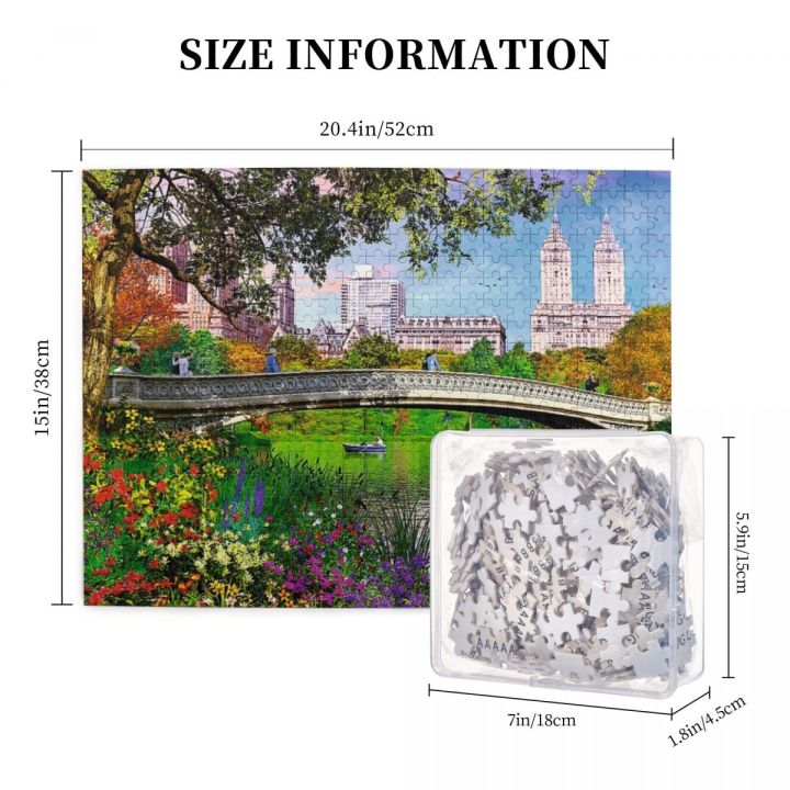 central-park-new-york-wooden-jigsaw-puzzle-500-pieces-educational-toy-painting-art-decor-decompression-toys-500pcs