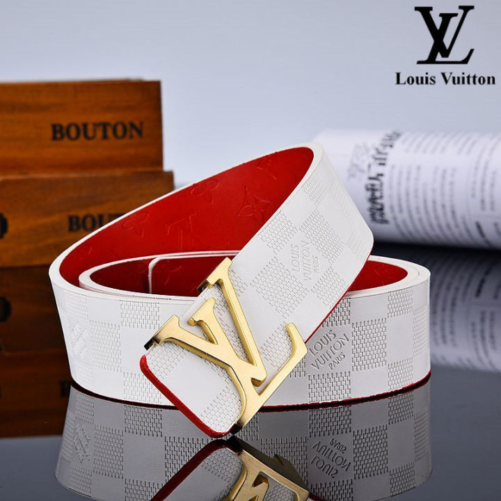 100% Original] TOP.1LV Genuine Leather Belts for Men High Quality Cowskin  Casual Women Belts Business Waistbands Fashion Designer 2023 New