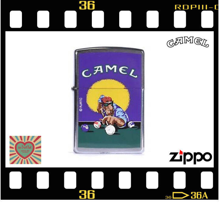 Zippo Camel Joe Pool in special Camel Box, Rare, 100 ZIPPO Original