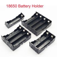 【CW】 18650 Battery 1X 2X 3X 4X Holder Storage 1 2 3 4 Slot Batteries Hard Pin