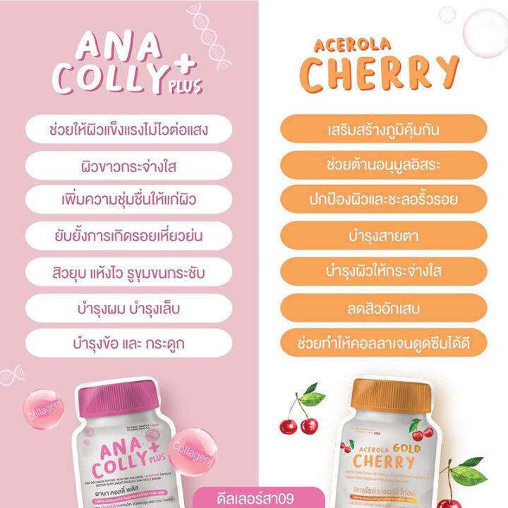 ana-colly-collagen-amp-cherry-อนาคอลลี-คอลลาเจน-เชอร์รี่-ผลิตภัณฑ์เสริมอาหาร-บำรุงผิว-สินค้าตัวแถม